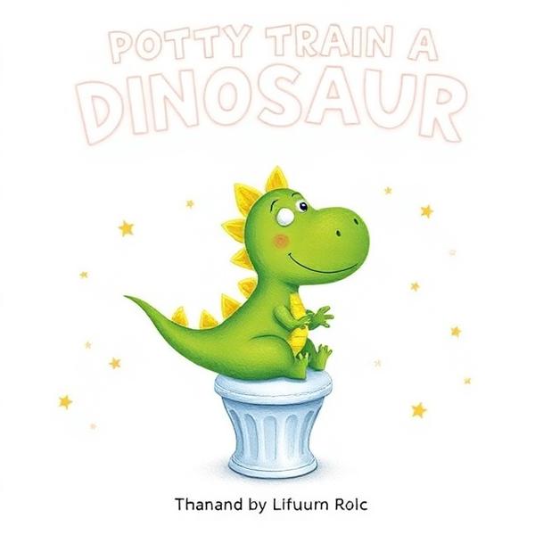 Potty Train a Dinosaur storybook cover