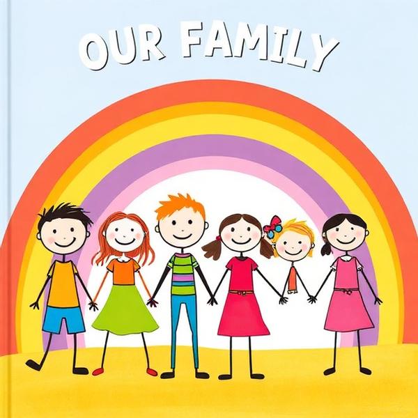 Our Family storybook cover