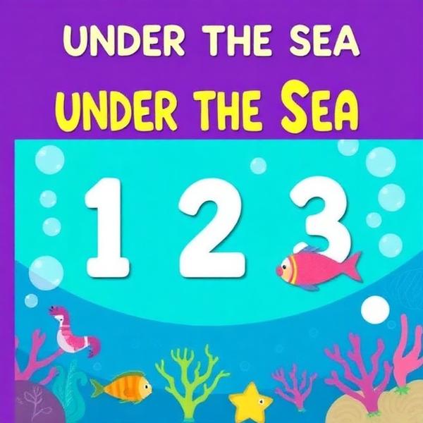 Under the Sea 123 storybook cover